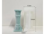Molde Silicona Velas Y Jabón Columna Romana Modelo 02 - Imagen 3