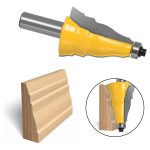 Fresa Madera Moldura Zócalo Marcos Vástago  1/2  X 50.8mm 2h