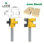 Fresa Madera Ensamble Machimbrado Vástago 1/4 X 22mm - Imagen 2