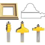 Fresa Madera Marcos Cuadros Moldura Toma  1/2