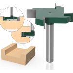 Fresa Madera Vaciado Invertida Copiadora T Toma 1/4x1.19/32