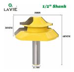 Fresa Madera Ensamble Cajón Machimbrado Vástago 1/2 45° 1 - Imagen 3