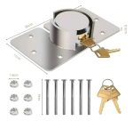 Chapa Cerraduras De Seguridad Para Camion Bodega Cobertizo - Imagen 5