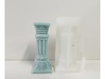Molde Silicona Velas Y Jabón Columna Romana Modelo 02 - Imagen 2