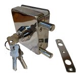 Cerradura Puerta Vidrio De 8 A 12mm Vidrio A Muro O Piso