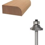 Fresa Madera Cuarto Rodon 1/4 X 6mm