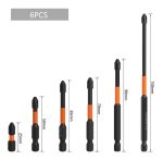 Punta Phillips Ph2 Set 6pcs Magnetica Diferentes Medidas S2 - Imagen 2