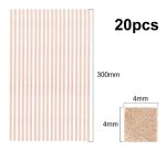 Madera De Balsa 300 X 4 X 4mm 20un - Imagen 2