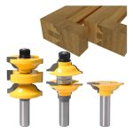 Fresa Madera Puerta Bastago De 1/2 Tupi 3pcs - Imagen 3