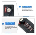 Cerradura Con Clave Cero Automático Y Llave Maestra Lockers - Imagen 4