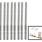 Soporte Para Estante Repisa Oculto Flotante 8un