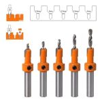 Broca Avellanado 10mm 5pcs Brcoca 2.8-3.0-3.2-3.5-4.0mm