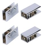 Soporte Metálico Para Vidrio, Acrílico Grosor 8-10mm 4un