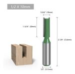 Fresa Madera Recta Toma 1/2 5pcs Diferentes Medidas - Imagen 3