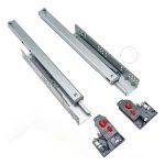 Corredera Telescópica Oculta Cierre Suave 55cm 1.2mm 45k