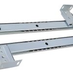 Correderas Rieles Metalicas Para Bandejas Porta Teclado 1par