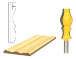 Fresa Madera Moldura Doble Zócalo Marcos Vástago  1/2  X76.2mm