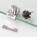 Cerradura Puerta Vidrio Mueble De 3 A 8mm Vidrio A Mueble Rd - Imagen 2