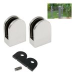 Soporte Divisor Abrazadera Para Balaustrada Vidrio 1un