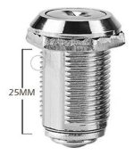 Cerradura O Chapa Llave Maestra Cajon, Vidrio, Guantera 1un - Imagen 4