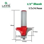 Fresa Madera Cuarto Rodon 6un Dif Medidas Bástago 1/2mm - Imagen 4