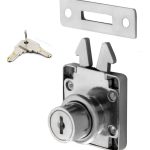 Cerradura O Chapa Puerta Corredera Armario Cilin. 19mm 1un