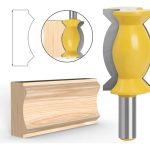 Fresa Madera Moldura Zócalo Marcos Vástago  1/2  X 57.2mm