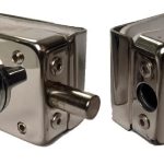 Cerradura Puerta Vidrio De 8 A 12mm Pestillo Vidrio A Vidrio