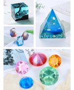 Resina Epóxica Cristal Kit Iniciación 67pcs 1.1. Diamante - Imagen 4