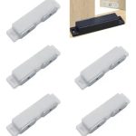 Reten Magnético Cierre Pestillo Puerta Doble 5un Blanco