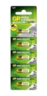 Pila Gp Batteries Gp Super 27a Cilíndrica Control Remoto - Imagen 2