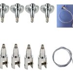 Kit Anclaje Para Soporte Letrero Colgante