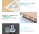 Tope Embutido De Goma, Protector Mueble, Puerta, Cajon - Imagen 4