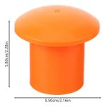 Protector Plastico Para Punta De Fierro De 10 A 30mm 25pcs - Imagen 3