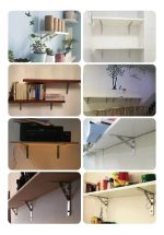 Soporte Escuadra Repisa Colgador 24.5cm 20p 10par Inox - Imagen 3