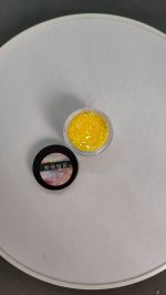 Glitter Naranjo Para Resina Uñas Llaveros Aros Pigmento - Imagen 4