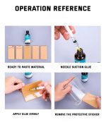 Pegamento Para Acrílico 500ml Adhesivo Transp. Plexiglás - Imagen 2