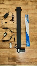 Soporte De Tv Motorizado Elevador Con Control - Imagen 9