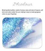 12 Lentejuelas Glitter Purpurina Decoración Uñas Ojos Cuerpo - Imagen 4