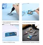 Resina Uv Cristal Curado Ultravioleta Bisuterías Joyas 500g - Imagen 4