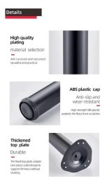 Patas Mueble Mesa Escritorio 4 Unidades De 72cm - Imagen 3