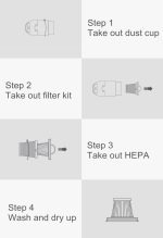 Xiaomi Vacuum Cleaer Mini Repuesto Filro 2un H11 - Imagen 4