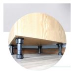 Patas Mueble Cocina Zócalo Regulable Ajustable 10 A 12cm 4pc - Imagen 2