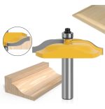 Fresa Madera Moldura Zócalo Marcos Vástago  1/2  Plana