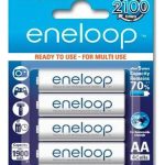 Eneloop Aa 2100 Ciclo De Ni-mh De Pre-cargadas Las Baterías