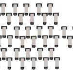 Patas Mueble Sillón Cama Sofá 40un 10cm Cuadrada Regulable