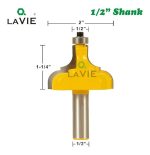 Fresa Madera Marcos Cuadros Moldura Toma  1/2 - Imagen 5