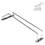 Porta Copa De Vino Debajo Del Gabinete Soporte 1 X 1 Riel