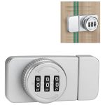 Cerradura Vidrio A Vidrio De 5 A 8mm Con Clave