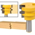 Fresa Madera Ensamble Machimbrado Vástago 1/2 X 1 1/4